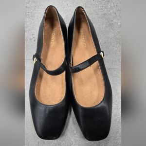Vionic Black Mary Jane Flats